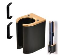 Ysislybin Supporto da Parete, Supporto Compatibile con Dyson Airstrait HT01 per Airstrait Accessori per Piastre Liscianti Spazzole per Capelli Vari Bastoncini per Capelli Ricci