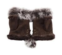 YSJCHEBS 1 Paio Di Dita Progettate Guanti, Guanti Caldi, Guanti Pelosi, Guanti Da Donna Dolce, Guanti Invernali