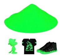 YSJCHEBS 1 Pezzo di Polvere Fluorescente da 100G, Vernice Fosforescente, Trucco A Luce Nera, Pittura per Il Corpo A Luce Nera, Flash Fluorescente, Vernice Fluorescente