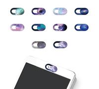 YSJCHEBS 10 Pezzi di Protezione per Obiettivo, Cielo Stellato, Custodia per Privacy, Copertura per Fotocamera per Laptop, Cursore, Copertura per Fotocamera del Telefono