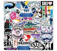 YSJCHEBS 100 Adesivi A Tema Sci, Adesivi Graffiti di Cartoni Animati, Adesivi Impermeabili, Possono Essere Utilizzati per Decorare Skateboard, Valigie E Quaderni
