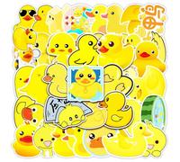 YSJCHEBS 100 Piccoli Adesivi con Papere Gialle, Adesivi con Papere, Adesivi Gialli, Adesivi con Papere Creative, Adesivi con Papere per Bambini