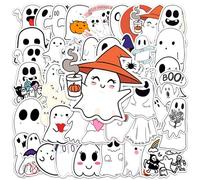YSJCHEBS 150 Fogli di Adesivi Graffiti Spaventosi, Adesivi di Halloween, Set di Decorazioni di Adesivi, Adesivi Impermeabili per Cartoni Animati, Adesivi per Notebook da Skateboard