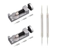 YSJCHEBS 2 Set di Rimuovi Cinturini per Orologi E 2 Strumenti per La Riparazione di Orologi, Regolatori per Cinturini, Accessori per Orologi, Accessori per La Riparazione di Orologi