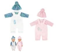 YSJCHEBS 2 Set di Vestiti per Le Bambole, Abiti Carini tra Cui Top, Pantaloni E Cappello, Divertente Set di Vestiti per Le Bambole, Accessori per Le Bambole
