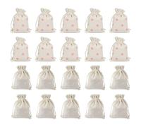YSJCHEBS 20 Sacchetti per Bouquet di Margherite, Sacchetti di Organza, Sacchetti di Stoffa, Sacchetti Regalo, Sacchetti per Gioielli, Mini Sacchetti Regalo, Confezioni Regalo per Feste