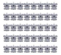YSJCHEBS 40 Ciondoli Koala, Koala in Resina, Portachiavi Koala, Ciondoli Animali dei Cartoni Animati, Orecchini, Ciondoli per Borse, Decorazione, Accessori Gioielli Fai da Te