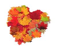 YSJCHEBS 500 Pezzi di Foglie di Acero Simulate Piante Simulate Puntelli per Foto Decorazioni per Feste Decorazione da Tavola Decorazione Foglia Decorazione della Casa