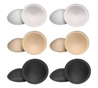 YSJCHEBS 6 Paia Di Coppette Assorbilatte Rotonde, Coppette Assorbilatte Rimovibili, Coppette Assorbilatte Per Reggiseno, Coppette Assorbilatte In Schiuma, Accessori Per Reggiseno