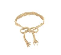YSJCHEBS Cintura Tessuta 1 Pezzo, Cintura Vintage Da Donna, Cintura Decorativa, Cintura Con Nappe, Cintura Elegante, Accessori Di Abbigliamento