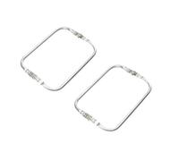 YSJCHEBS Clip di Chiusura per Borsa all'Uncinetto in 2 Pezzi, Pochette all'Uncinetto, Chiusura per Pochette all'Uncinetto, Fibbia A Bacio sulla Fibbia del Telaio, Fibbia A Bacio con Cornice