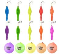 YSJCHEBS Confezione da 10 Palloncini A Impatto per Bambini, 5 Palloncini A Impatto Stampati, Palloncini Giocattolo per Bambini, Palloncini in Lattice, Palloncini Giocattolo per Feste (Colori Casuali)