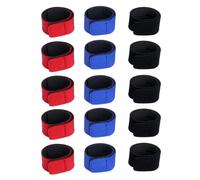 YSJCHEBS Confezione da 15 Cinghie per Canna da Pesca, Cinghie Fisse per Canna da Pesca, Cinghie Elastiche per Canna da Pesca, Accessori Riutilizzabili per Canna da Pesca