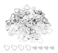 YSJCHEBS Coriandoli Cuore Argento 40G, Coriandoli Paillettes Cuore, Coriandoli Decorazione Tavola, Coriandoli Nuziali, Adatti per San Valentino, Matrimoni E Anniversari