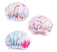 YSJCHEBS Cuffie Da Doccia Per Bambini In 3 Pezzi, Cuffie Da Doccia Per Bambini, Cuffie Da Doccia Per Ragazze, Cuffie Da Doccia Per Ragazzi, Cuffie Da Doccia Per Bambini