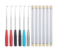 YSJCHEBS Estrattore di Ami da Pesca da 6 Pezzi, Strumento per Rimuovere Ami da Pesca, Estrattore di Ami, Attrezzatura da Pesca, Set di Attrezzi da Pesca, Strumento per Rimuovere Ami da Pesca