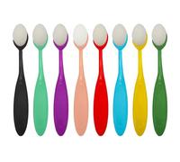 YSJCHEBS Pennelli per Trucco Stile Spazzolino da 8 Pezzi, Pennelli per Trucco Creativi, Pennelli per Trucco Interessanti, Strumenti per Il Trucco, Strumenti per La Pittura
