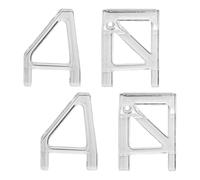 YSJCHEBS Supporti Orizzontali per Ps5 da 4 Pezzi, Supporti da Tavolo Semplici, Staffe di Posizionamento Base Stabile, Supporti da Tavolo in Acrilico, Accessori Ps5 PRO