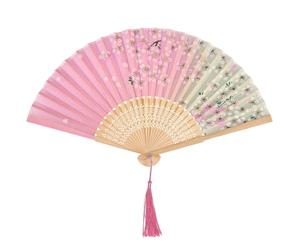 YSJCHEBS Ventaglio Pieghevole da 1 Pezzo, Oggetto da Ballo, Ventaglio Regalo, Oggetto per Giochi di Ruolo, Adatto per Matrimoni, Feste, Spettacoli Teatrali, ECC.