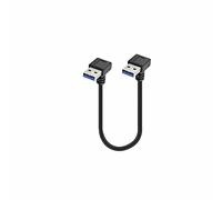 YSJJZRL Cavo USB a USB, Cavo USB 3.0 A a maschio da 30 cm Cavo USB maschio a maschio Cavo USB a doppia estremità compatibile per il trasferimento dati Disco rigido, stampante(Down to Down)