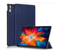 YSJX Custodia for tablet con supporto magnetico pieghevole in tre parti compatibile con Lenovo Tab P11 Plus Pro 11/11,5 pollici TB-J706F TB-J706L TB-J606F TB-J606X(Blu scuro,Tab P11 Plus)