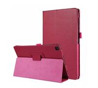 YSJX Custodia in pelle PU con supporto for tablet e-book compatibile con Samsung Galaxy Tab A7 Lite 8.7 pollici 2021 SM-T220 T225(Rose Red)