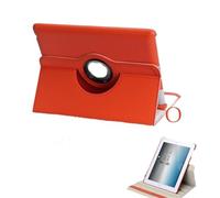 YSJX Lychee Pattern Protective Cover 360° Rotating Leather Case Suitable for Samsung Galaxy Tab A9 plus-11 inch(Orange)