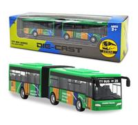 YskerrigToy Autobus Giocattolo, Auto Giocattolo Bambino Mini Bus Modello Pull-Back Veicoli Bus Giocattolos Mini Macchinine Giocattolos Educativo per Bambini Regalo di Compleanno(Verde)