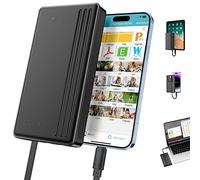 ySky Hard disk esterno da 2 TB per iPhone e iPad, MacBook, computer Windows, telefoni Android USB C: chiavetta USB per il backup di foto, video, musica, file (certificato MFi)