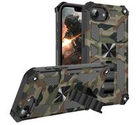 Ysnzaq Camouflage Custodia per iPhone 17e /16e YH Verde Militare