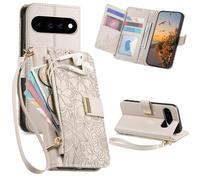 Ysnzaq Portafoglio Cover per Google Pixel 11 Pro HY Bianco