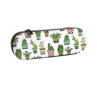 YsoLda Astuccio per matite, astuccio per penne Astuccio portatile in pelle per ufficio scolastico, colorato piuttosto succulento