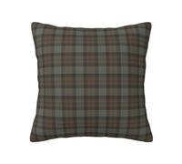 YsoLda Federa per cuscino, federa decorativa per cuscino morbido 40 x 40 cm per divano camera da letto, Outlander Fraser Tartan