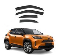 YSOLDA Set di 4 Deflettori d'Aria,per TO-YOTA Yaris/Yaris-R/Yaris-Cross Hatchback/Sedan XP10 XP90 XP130 XP150 XP210,1999-2023+,Lato Porta Finestra Parapioggia Parasole,Yaris Cross XP210 2020-now