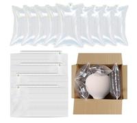 YSOOUA 10 x 20 cm Cuscini a bolle d'aria 100 Pezzi Film Cuscino Aria Materiale di Riempimento Cuscini a Bolla Materiale di imballaggio Per Spedizione Fragile E Imballaggio