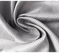 YSPP Tessuto di protezione di grado militare Faraday Materiale Faraday Coperta di Faraday messa a terra RFID Schermatura Blocco per sacchetti di carte di stoffa, prodotti elettronici, argento, 3 x 1,1