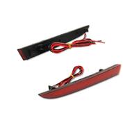 YSQHSODS posteriori Luci Catarifrangenti Paraurti A LED Per Cadillac Per ATS Per XT5 Funzionano Come Luci Di Coda/freno O Fendinebbia Posteriori Blocchi fari Posteriori(Rosso)