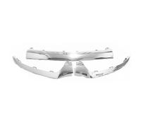 YSQHSODS Spoiler Frontali Auto 3 Pz/Set Paraurti Anteriore Labbro Body Kit Spoiler A2058851374 A2058851474 A2058851574 per Mercedes per Benz W205 2014-2018 Spoiler Auto Anteriore(Chrome)