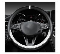 YSQIFBABD Coprivolante Traspirante Coprivolante per Auto in Pelle Microfibra 38 Cm per Mercedes per Benz per AMG AC CLA E GLA GLC GLE SB CLS Class Accessori Interni Auto(7 O Shape)