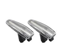 YSQIFBABD direzione dinamici 2 Pezzi Indicatori Direzione Dinamici A LED Luci Di Posizione Per Mitsubishi Per Lancer Per Evolution Per ASX Per Mirage 2014+(BIANCO)