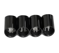 YSQIFBABD per BMW per M2 per M3 per M4 F80 F82 F83 F87 Terminale di Scarico Copertura Ugello Silenziatore di Scarico Tubo di Scarico per Auto(Black 4 PCS)