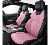 YSQIFBABD per Ford per Explorer 2020 2013 2014 2016 2017 Coprisedili per Auto in Pelle 5 Posti Coprisedili Protezione Sedile(Black Pink,One Size)