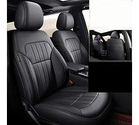YSQIFBABD per Jeep per Wrangler III per Unlimited JK 2006-2016 Coprisedili per Auto in Ecopelle Personalizzati Solo 2 Sedili Anteriori Interor Coprisedili Protezione Sedile(Nero)