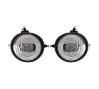 YSQIFBABD per Mazda 2 3 6 CX-5 CX-7 CX-8 CX-9 RX-8 MX-5 2004-2017 Gruppo Ottico fendinebbia a LED Angel Eyes, Luce Diurna Bianca Gruppo Fendinebbia(Without Angel Eyes)