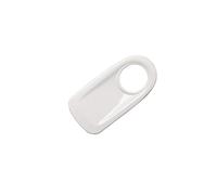 YSQIFBABD per Smart 453 per Fortwo per Forfour Copertura Decorativa per Maniglia del Vano Portaoggetti Dell'auto, Toppa per Adesivi per Auto, Eleganti Accessori per Interni Finiture(Bianco)