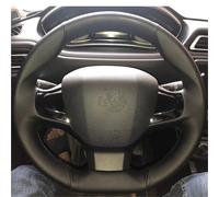 YSQOFD Copri Volante per Peugeot 308 2014-2017 Coprivolante in Pelle Antiscivolo Cucito A Mano Copertura Volante Auto(Stile 3)