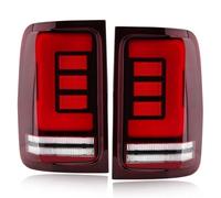 YSQOFDNFD Fari Posteriori Per VW Per Amarok V6 2008-2022 Luci Posteriori A LED Luce Posteriore Indicatore Di Direzione Stop Freno Stazionamento Guida Retromarcia Auto Fanale Posteriore(Red A Pair)