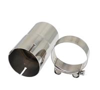 YSQOFDNFD Gola della Coda dell'auto Adattatore Universale per Riduttore per Tubo di Scarico in Acciaio Inossidabile Tubo Saldato per Marmitta di Scarico per Moto Auto Accessori(O.D 51MM-48MM)
