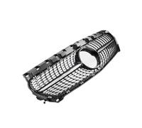 YSQOFDNFD Griglia Front Grille Griglia paraurti Anteriore per Mercedes per Benz per CLA Classe W117 2013-2019 Sport Racing Grill GT Style Diamond Facelift ABS Front Mesh(A)