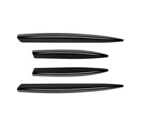 YSQOFDNFD Griglia Front Grille per Mercedes per Benz Classe A W177 A200 A35 per AMG 2023 2024 Paraurti Anteriore Splitter Fendinebbia Griglia Spoiler Copertura Front Mesh(Nero)
